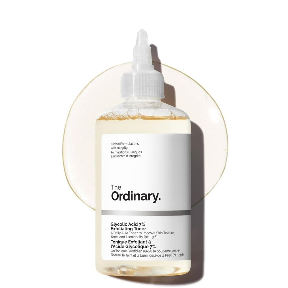 The Ordinary Glycolic Acid 7% Exfoliating Toner Brightening Clear Skin 8.11oz